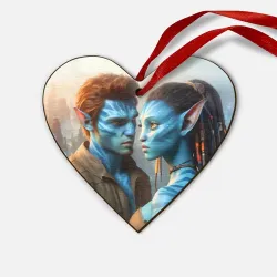 Деревянная игрушка Сердце Granddaughter of the Neytiri with her boyfriend