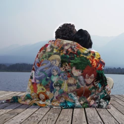 Плед 3D Моя геройская академия герои - фото 2