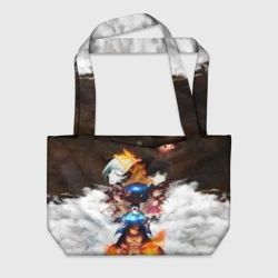 Пляжная сумка 3D Blue Exorcist герои