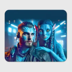 Прямоугольный коврик для мышки Granddaughter of the Jake Sully with her boyfriend - Avatar 7