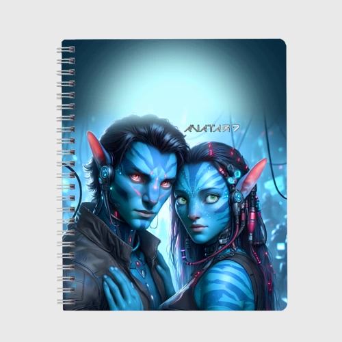 Тетрадь Avatar 7 cyberpunk fantasy