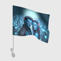 Флаг для автомобиля Avatar 7 cyberpunk fantasy