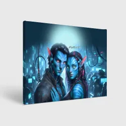Холст прямоугольный Avatar 7 cyberpunk fantasy