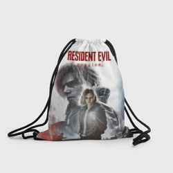 Рюкзак-мешок 3D Леон и Грейс из Resident evil requiem