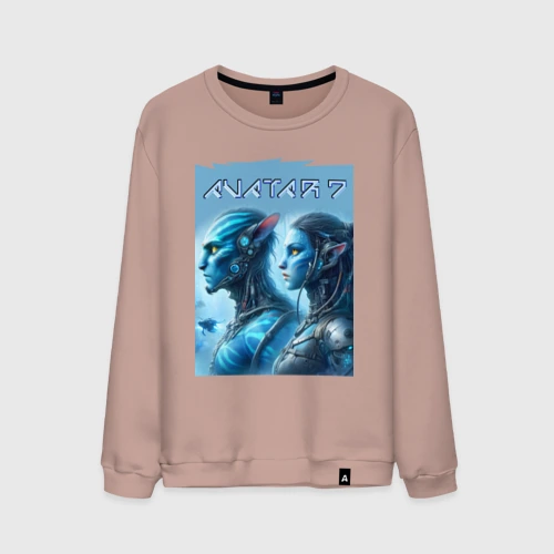 Мужской свитшот хлопок Avatar 7 - cyberpunk