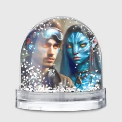 Игрушка Снежный шар Neytiri's granddaughter with Spider's son in a future Avatar