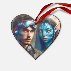 Деревянная игрушка Сердце Neytiri's granddaughter with Spider's son in a future Avatar