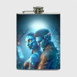 Фляга Neytiri's granddaughter in a future Avatar - cyberpunk