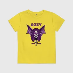 Детская футболка хлопок Ozzy Osbourne постер 