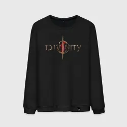 Мужской свитшот хлопок Divinity logo