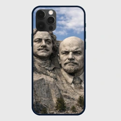 Чехол для iPhone 12 Pro Max Наша гора рашмор - Иван Грозный, Петр I, Ленин, Сталин