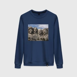 Женский свитшот хлопок Гора рашмор - Иван Грозный, Петр I, Ленин, Сталин
