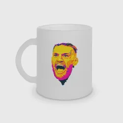Кружка матовая стеклянная Conor scream