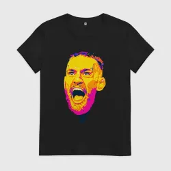Женская футболка хлопок Conor scream
