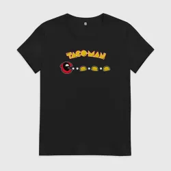 Женская футболка хлопок Taco-man