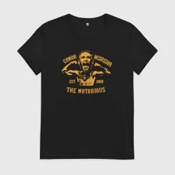Женская футболка хлопок Conor McGregor 1988