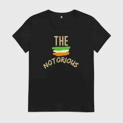 Женская футболка хлопок The Notorious