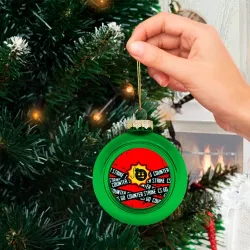 Ёлочный шар стеклянный/пластиковый Serious Sam x Counter strike - фото 2