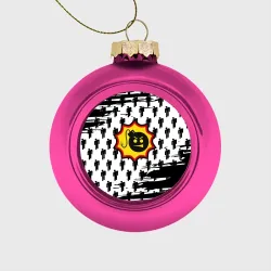 Ёлочный шар стеклянный/пластиковый Serious Sam геймер каски