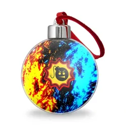 Ёлочный шар Serious Sam огонь и вода