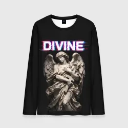 Мужской лонгслив 3D Divine
