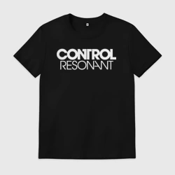 Мужская футболка хлопок Control resonant logo