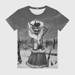 Женская футболка 3D Tiny Bunny Alisa