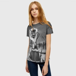 Женская футболка 3D Tiny Bunny Alisa - фото 2