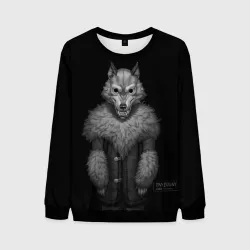 Мужской свитшот 3D Wolf - Tiny Bunny