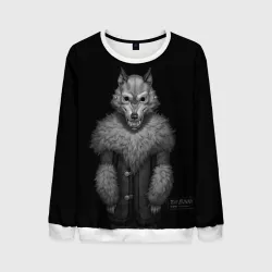 Мужской свитшот 3D Wolf - Tiny Bunny