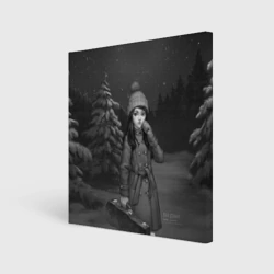 Холст квадратный Polina - Tiny Bunny