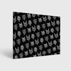 Холст прямоугольный Pattern - Tiny Bunny