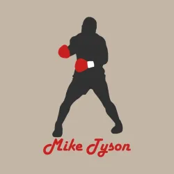Мужской свитшот хлопок Mike Tyson boxing - фото 3