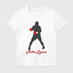 Мужская футболка хлопок Mike Tyson boxing