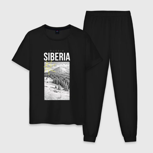 Мужская пижама хлопок Siberian region