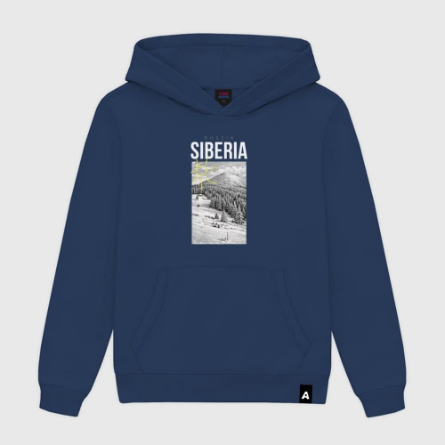 Мужская толстовка хлопок Siberian region