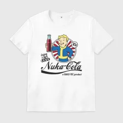 Мужская футболка хлопок Fallout Vault-boy