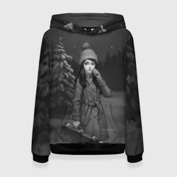 Женская толстовка 3D Polina Tiny Bunny