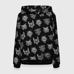 Женская толстовка 3D Tiny Bunny Pattern