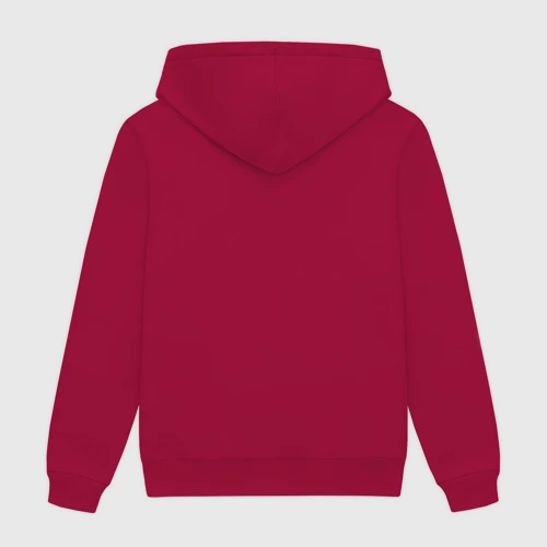 Женская толстовка хлопок с принтом Роман Бронте, вид сзади #1