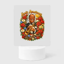 Светильник-ночник Louis Armstrong - what a wonderful world