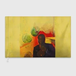 Флаг 3D Louis Armstrong jazz king
