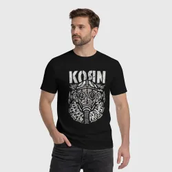 Мужская футболка хлопок KoЯn Clown - фото 2