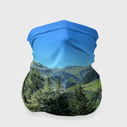 Бандана-труба 3D Nature mountains forest