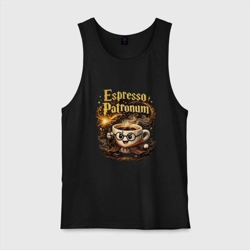 Мужская майка хлопок Espresso Patronum