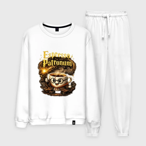 Мужской костюм хлопок Espresso Patronum