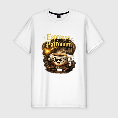 Мужская футболка хлопок Slim Espresso Patronum