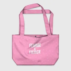 Пляжная сумка 3D Femme & Fierce