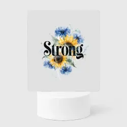 Светильник-ночник Strong - леттеринг