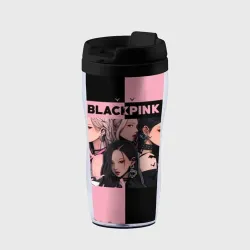 Термокружка-непроливайка Blackpink K pop